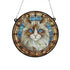 Cat Ragdoll Stained Glass Effect Suncatcher